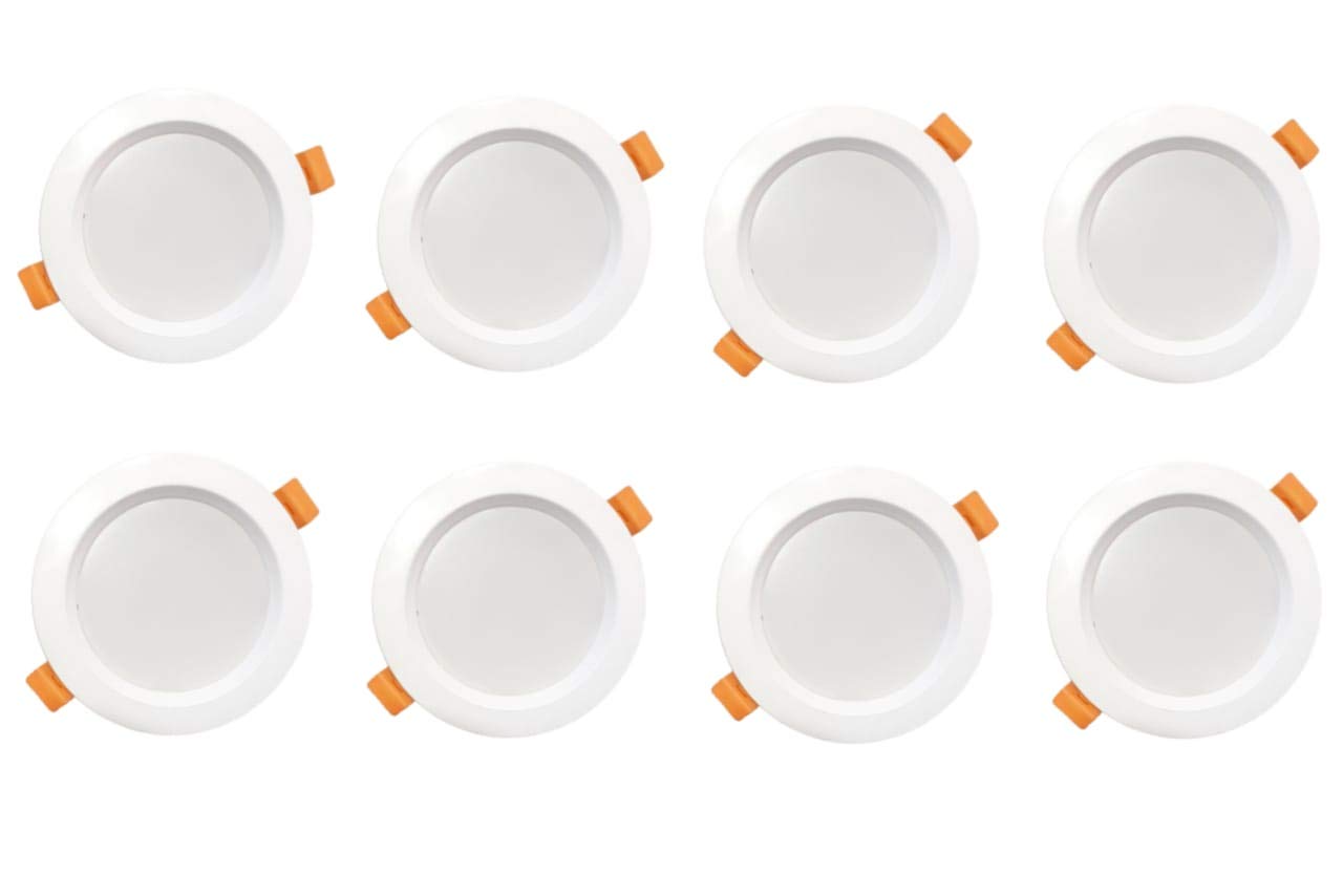 9W Round Conceal Downlight, 9W False Ceiling Light, Round LED Conceal Surface Light PACK OF 8 PCS