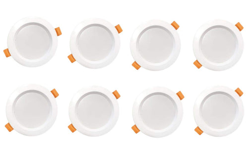 9W Round Conceal Downlight, 9W False Ceiling Light, Round LED Conceal Surface Light PACK OF 8 PCS
